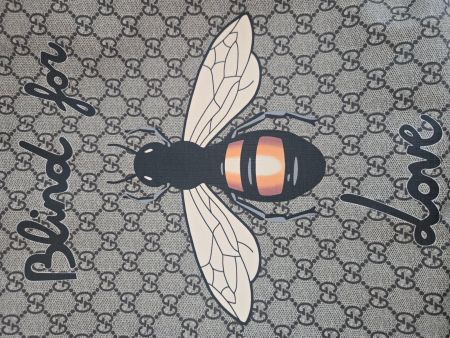 GUCCI „Blind for Love“ Tote Bag – GG Supreme mit Biene