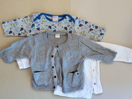 3 Baby-Pullover, Gr. 56 (#16)