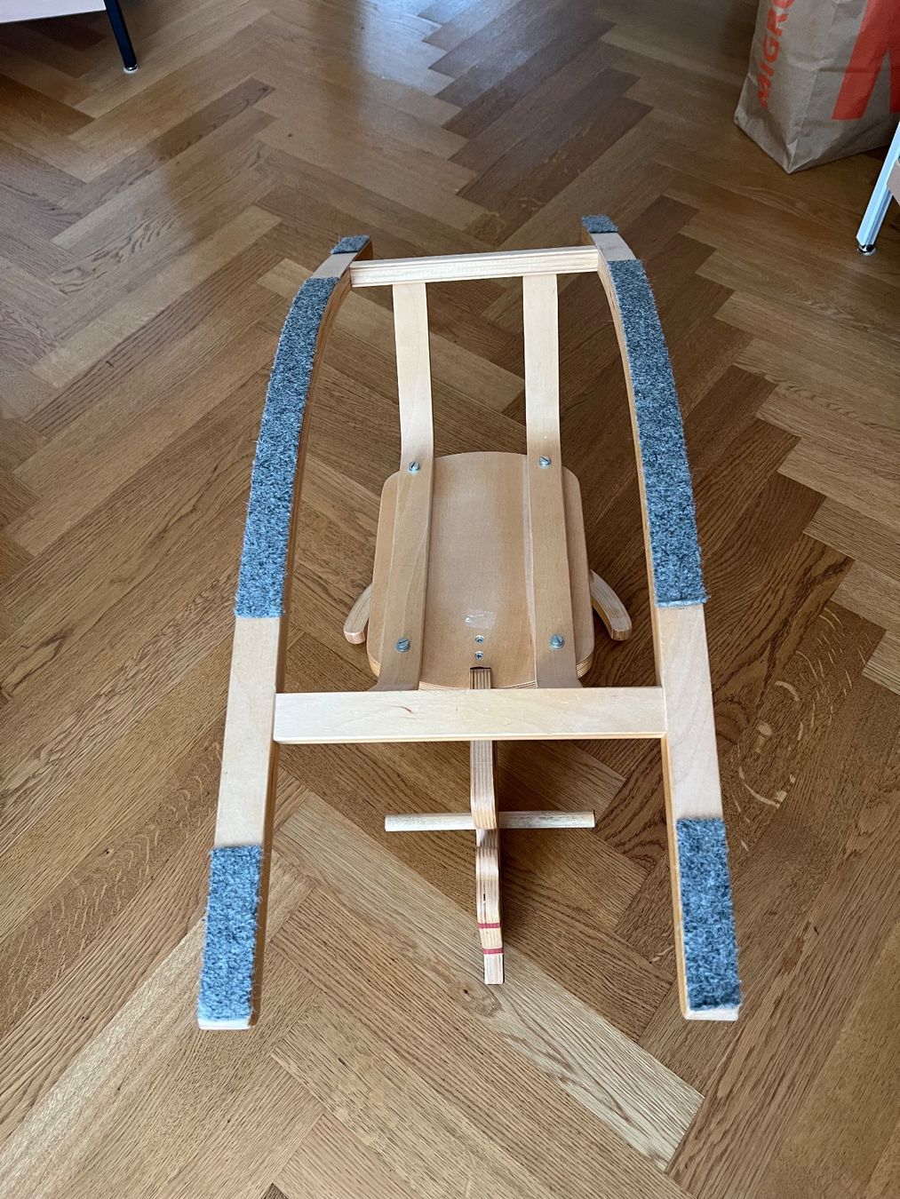 Brio Giocattoli: BRIO Schaukelpferd aus Holz. – Usato da Bern venduto da Torshov 1