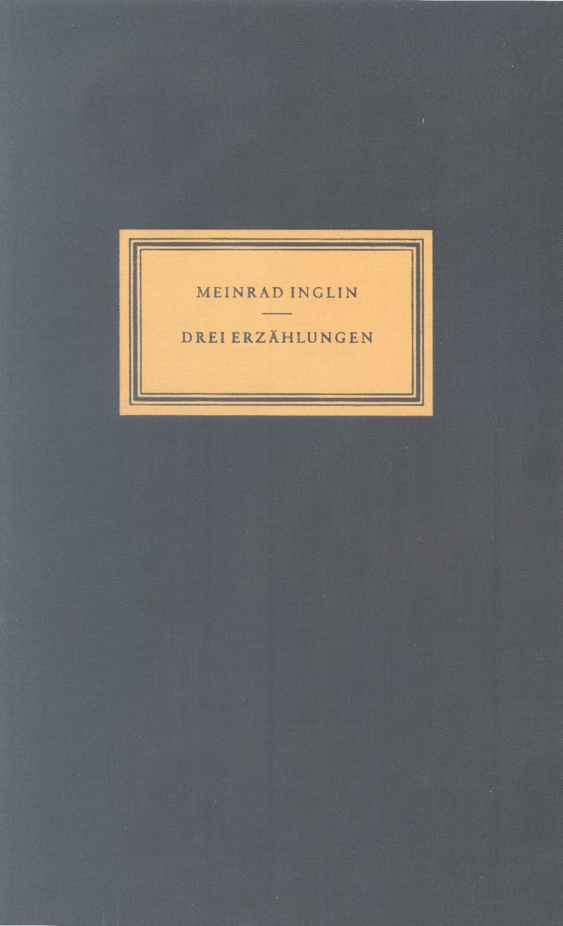 Libri: Meinrad Inglin - Drei Erzählungen – Nuovo (secondo la descrizione) da Biel/Bienne venduto da 07helios032