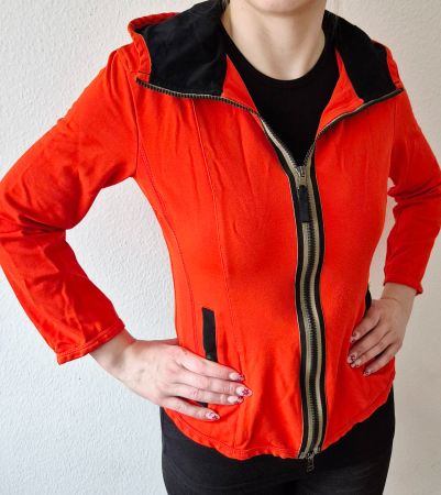 MARC CAIN SWEATJACKE JACKET JACKE N3 38 M TOP ZU JEANS BLUSE