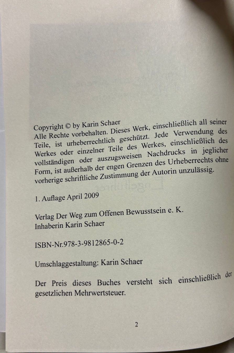 Libri: Weg zum offenen Bewusstsein - Engelführer 1 – Nuovo (secondo la descrizione) da Sarnen venduto da Livres 2