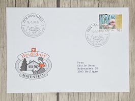 CL11 Enveloppe + Timbre Suisse 1998