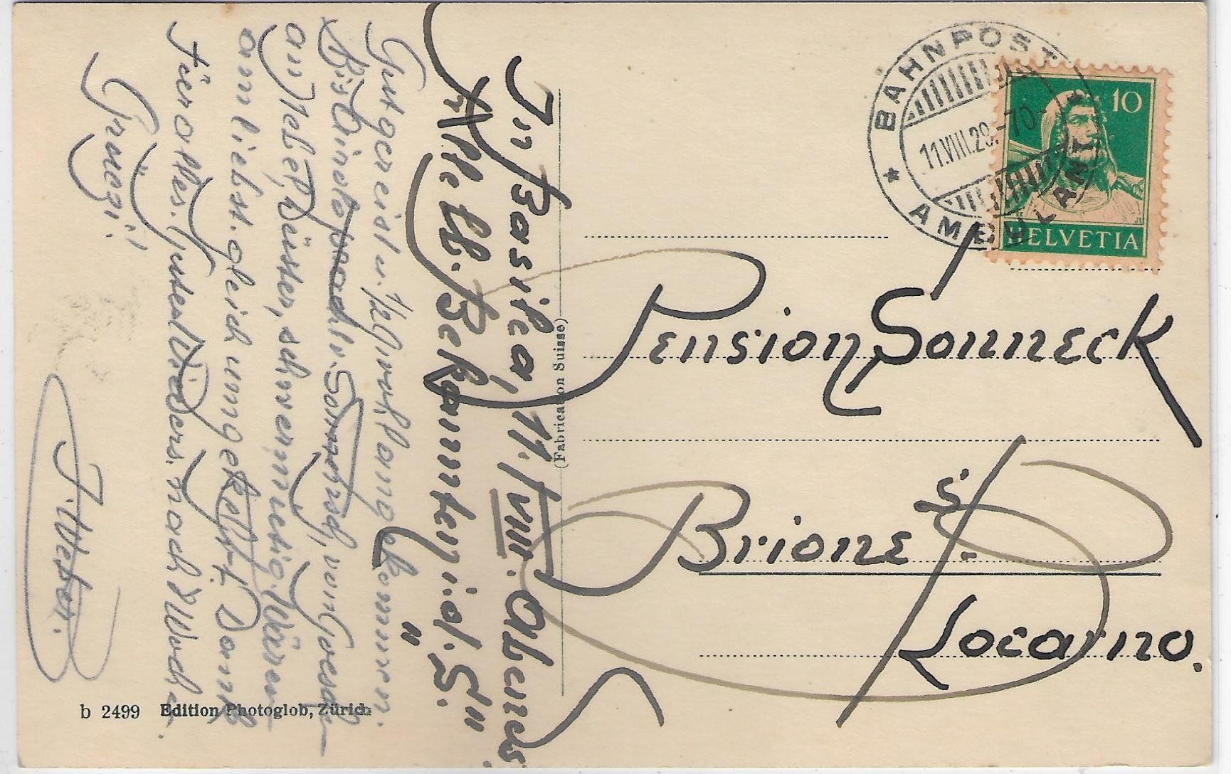 Cartoline postali: Ticino - Vegetazione – Usato da Ettingen venduto da Kartenplanet 1