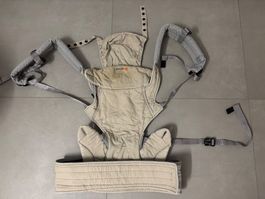 Babytrage Ergobaby 360 beige mit Kopfstütze gebraucht