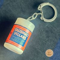 Villars Talismalt Schlüsselanhänger – Vintage Miniatur