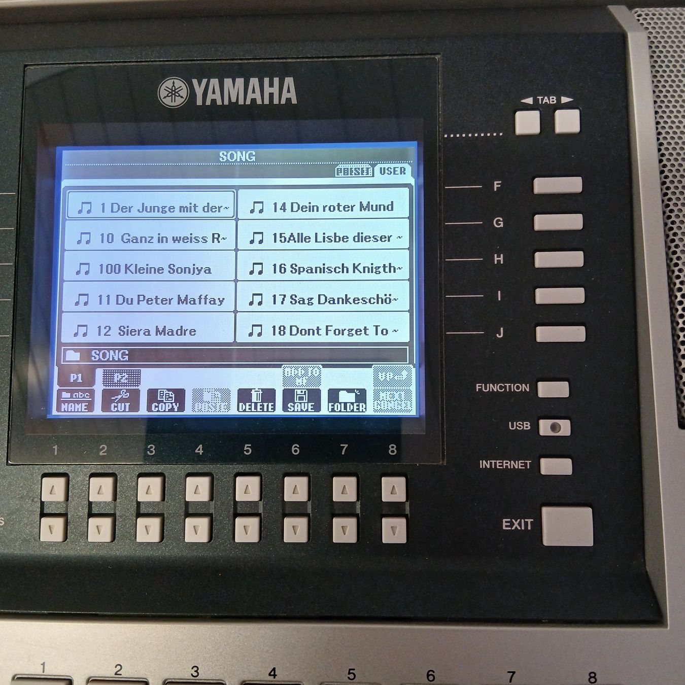 PRS Instruments de musique: Keybord Yamaha PSR S710 – D'occasion à Sirnach par flawil2009 2
