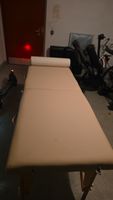 Massageliege klappbar beige mit Kopfstütze gebraucht