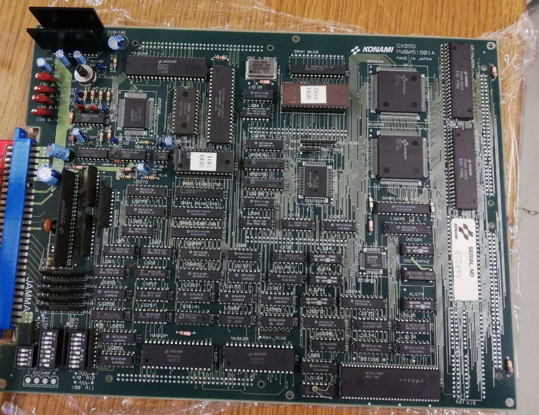 Slot Machine: Rollergames (Konami) / PCB Jamma Arcade – Usato da St. Gallen venduto da zorro_dc 5