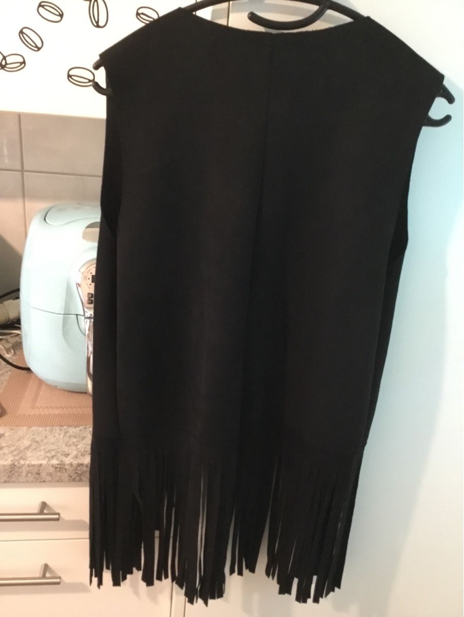 Gilets: Weste schwarz Fransen NEW COLLECTION Grösse one size  – D'occasion à Basel par ros_gw5v 2