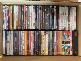 DVD-Sammlung: über 70 Filme, Serien...