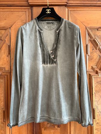 NILE  Bluse / Baumwolle + Seide /  Größe M Zustand: Perfect