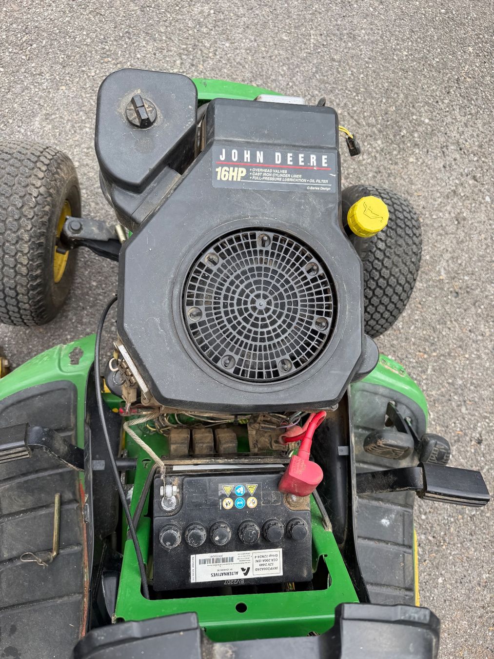 John Deere Rasenmäher: John Deere LT 160 Rasentraktor Ab1.- – Defekt aus Zuchwil von cer_tb8y 2