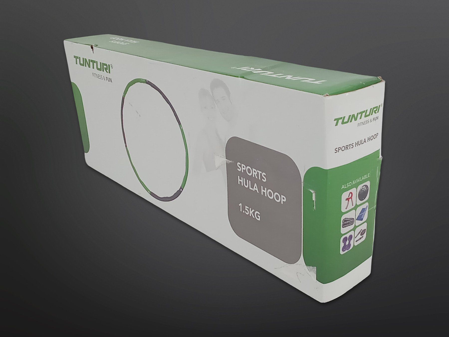 Tunturi Hometrainer: TUNTURI Hula Hoop 1.5 kg – Nuovo (secondo la descrizione) da Suhr venduto da Restwert_Suhr 4
