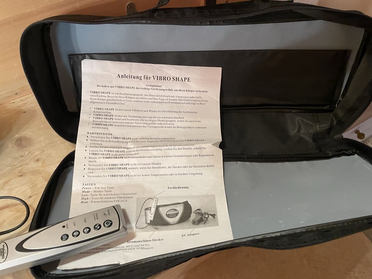 Dispositivi per massaggi: Vibroshape – Usato da ftan venduto da MaSchu12 1