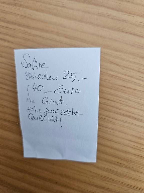 Edelsteine: Kleine Sapphiere gemischte Qualität – Gebraucht aus Morcote von Edithrose 2
