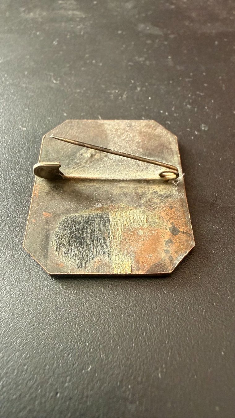 Plaketten & Abzeichen: Fasnacht Basel Plakette 1914 – Gebraucht aus Arlesheim von Slow 1
