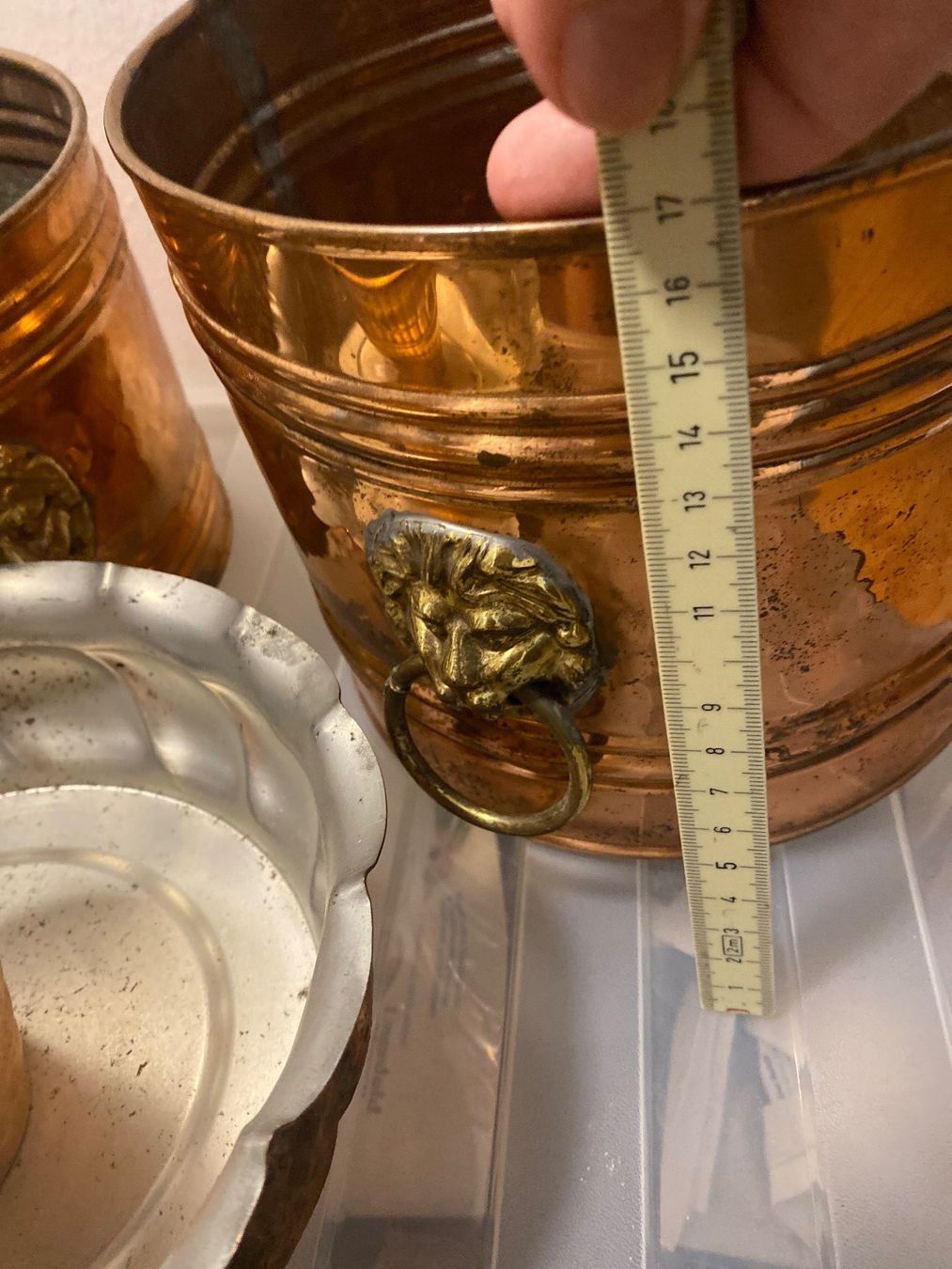 Pentole: Diverse Kupfergefässe – Usato da Flawil venduto da IrisK010203 1