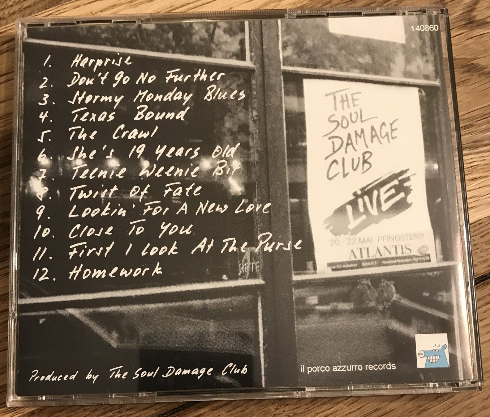 CDs: CD- The Soul Damage Club- Live – D'occasion à Guntershausen par Gloominati 1