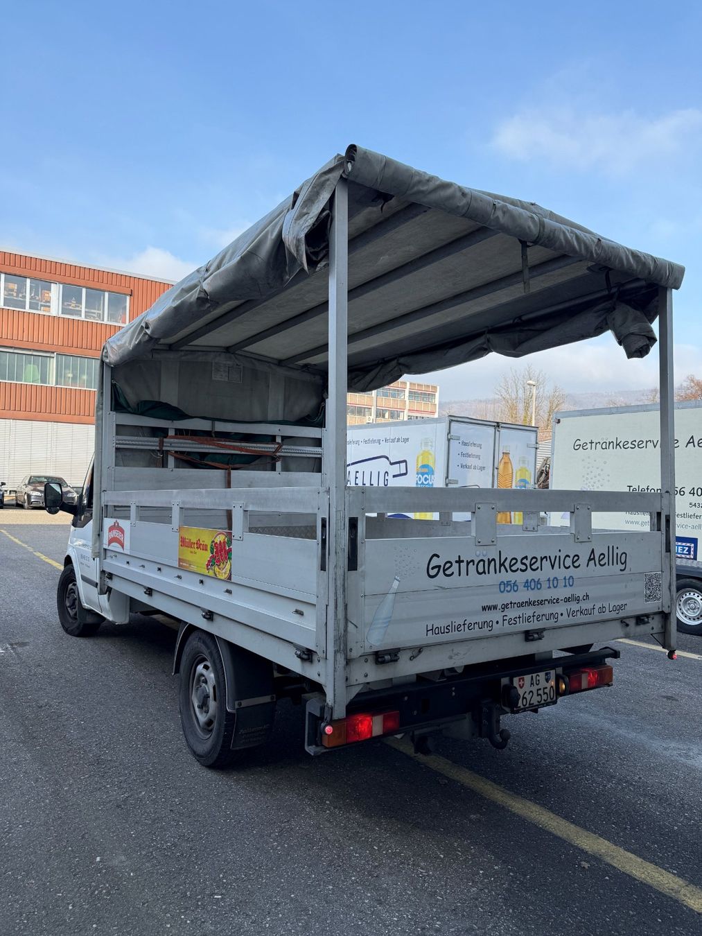 Ford Véhicules utilitaires: Ford Transit Brücke mit Verdeck – D'occasion à Würenlos par stingli 1