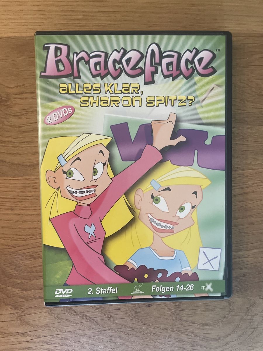 Braceface Alles Klar Sharon Spitz Komplette 2.te Staffel DVD (Gebraucht ...