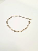 Armband gold Edelstahl fein Armkette Damen