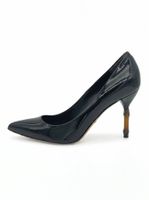 Gucci Kristen Bamboo Pump EU 38.5 Schwarz