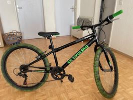 KS Cycling Mountainbike G317 schwarz grün 6-Gang