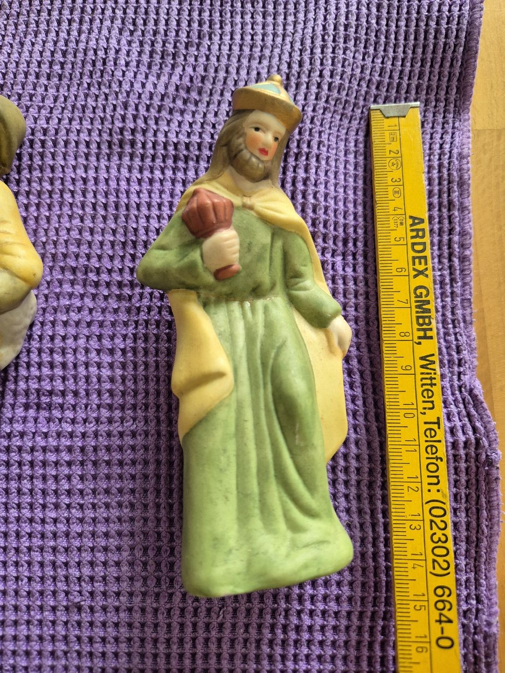 Statuette: Krippenfiguren, Dachbodenfund – Usato da Vilters venduto da Fleiflomi 2