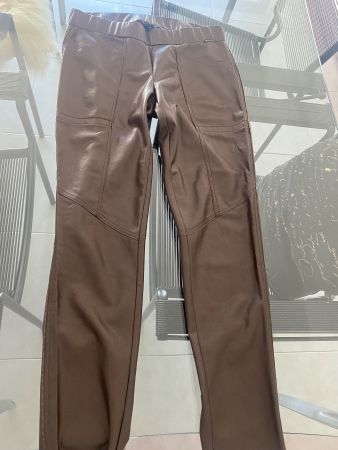 Stretch-Hose von Marc Cain Braun Veganes Leder