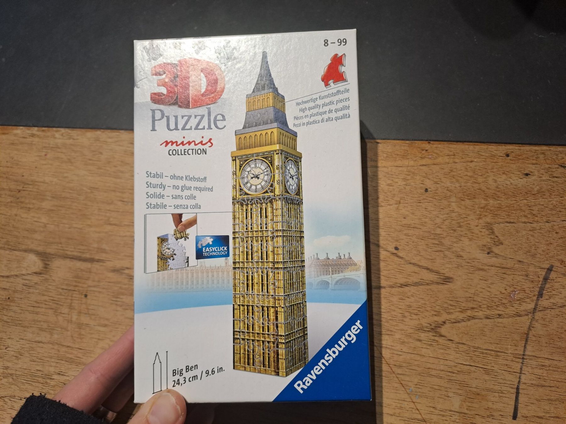 Ravensburger Puzzles: Ravensburger 3D Puzzle Big Ben gebraucht – Gebraucht aus Glashütten von Schwebefisch