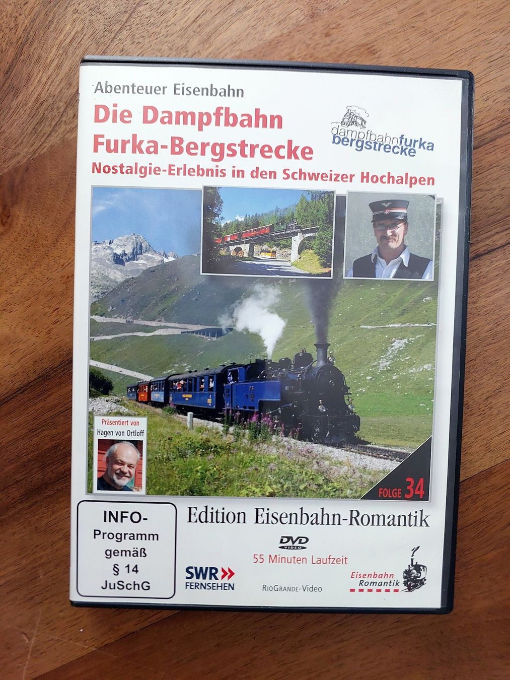 Tutti i DVDs: Die Dampfbahn Furka-Bergstrecke - DVD – Usato da Schönenwerd venduto da Steidi