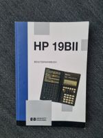 Benutzerhandbuch HP 19BII Finanztaschenrechner deutsch