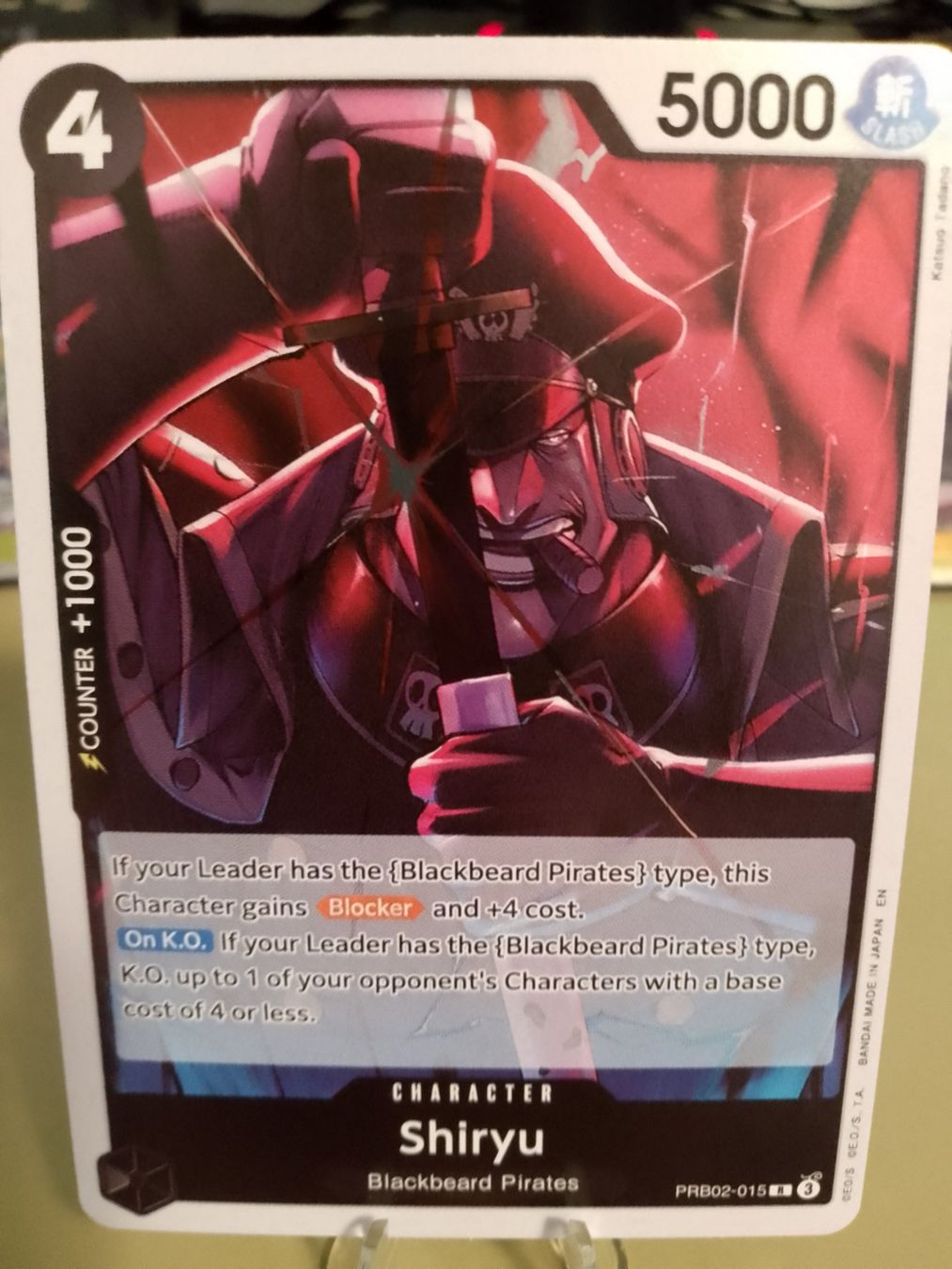 Bandai Cartes à collectionner: One Piece Shiryu PRB02-015 R Englisch – Neuf (Voir description) à Jona par Stack