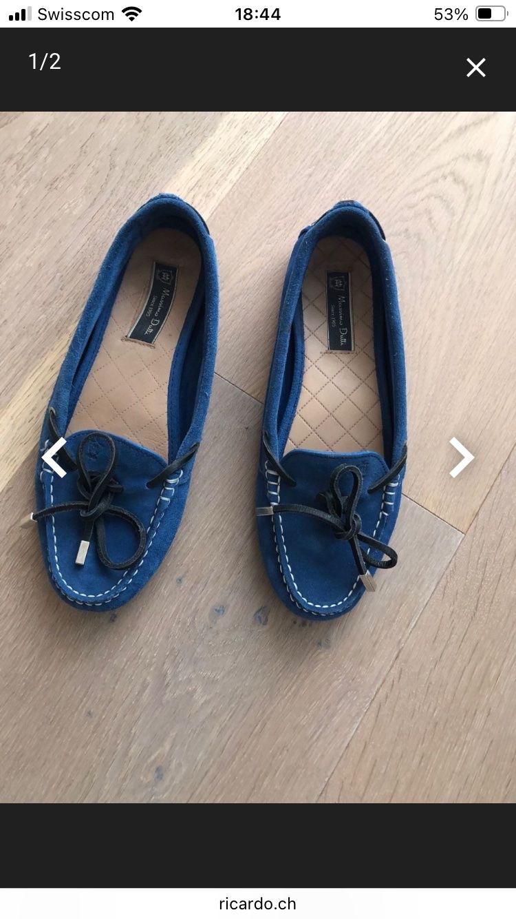 Massimo Dutti Scarpe da donna: Massimo Dutti Mokassins 37 – Usato da Regensdorf venduto da AHenter