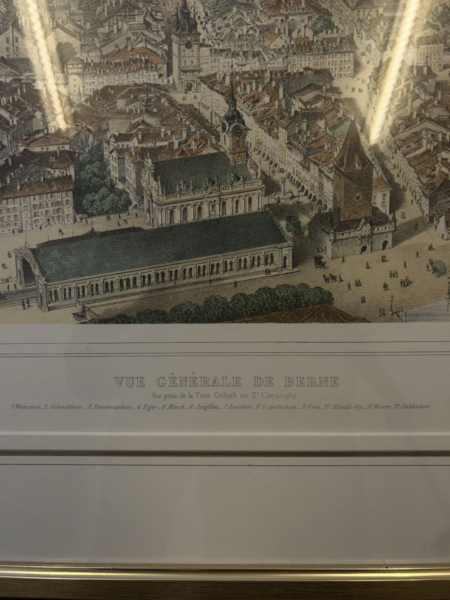 Tableaux: Alte Ansicht von Bern eingerahmt – D'occasion à Luzern par kuz_c2qd 1
