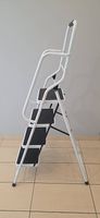Scaletta pieghevole 4 gradini con corrimano