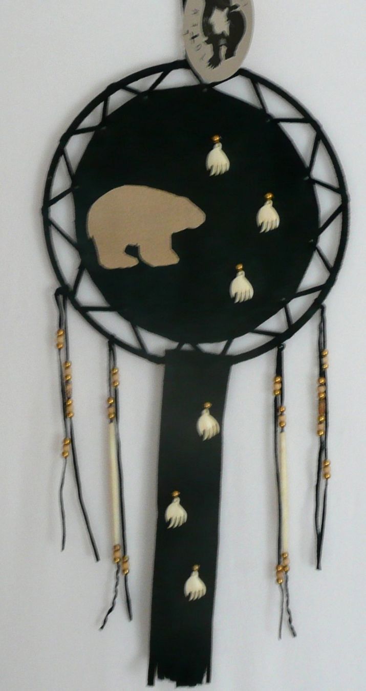 Tutte le decorazioni: Mandala - Totem Bär (Ojibway) – Nuovo e nell'imballaggio originale da Mauren venduto da Yeelen