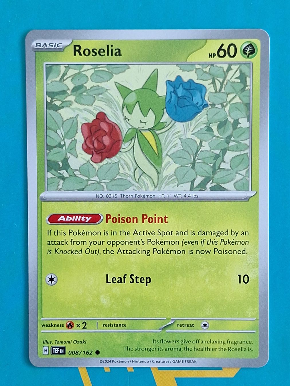 Pokémon Carte collezionabili: Roselia - Temporal Forces Pokemon - #7.1 – Usato da Altstätten SG venduto da GGsGameshop