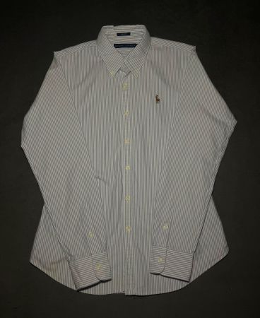 NEU Ralph Lauren Oxford Hemd Gr. S (Slim Fit) Gestreift