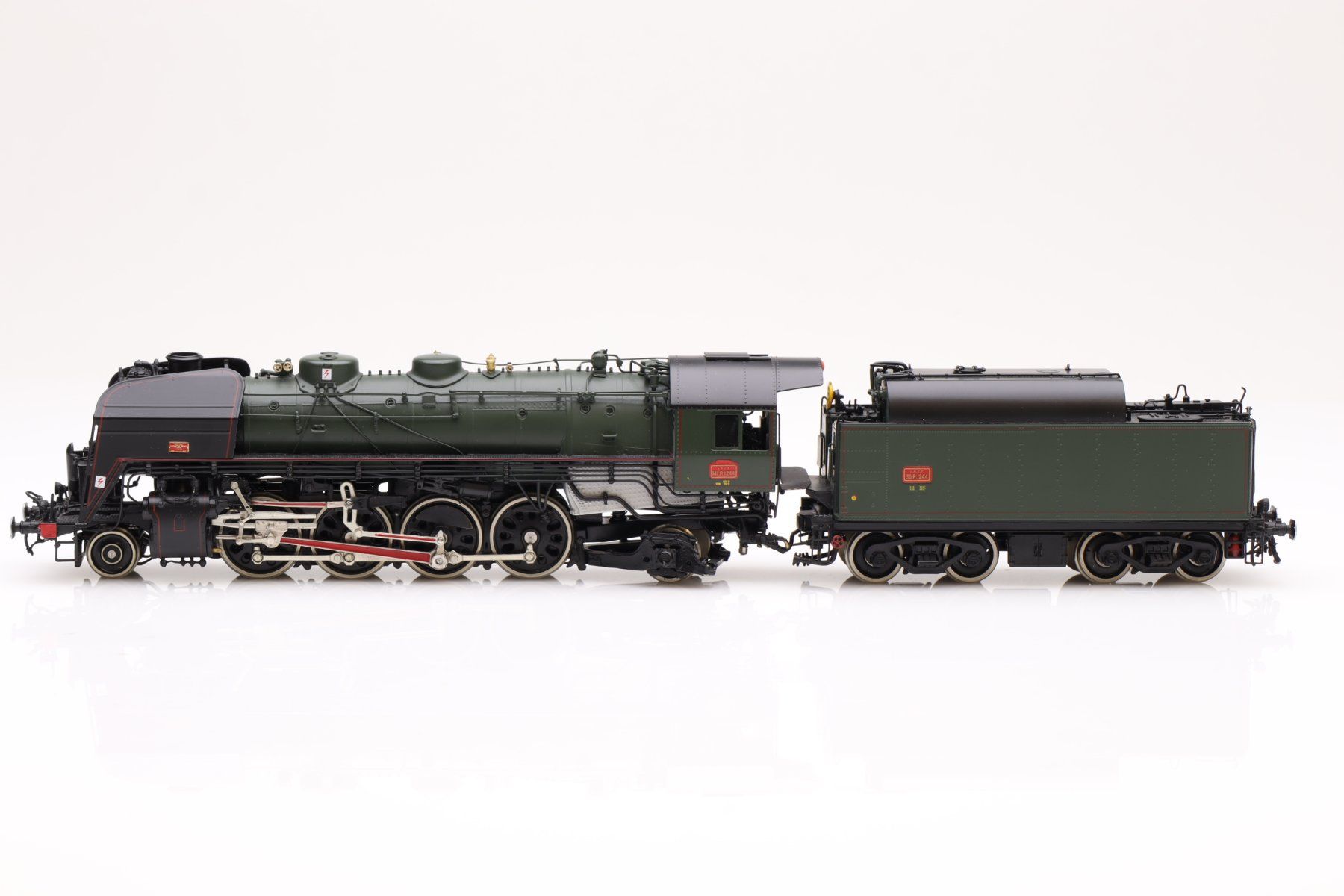 Lemaco Modellini di ferrovie: Lemaco SNCF R 1244 Dampflok DC, H0 – Usato da Ried (Muotathal) venduto da Modellbahn.swiss 1