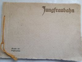 JUNGFRAUBAHN Broschüre der "Bazare der Jungfraubahn" ca 1930