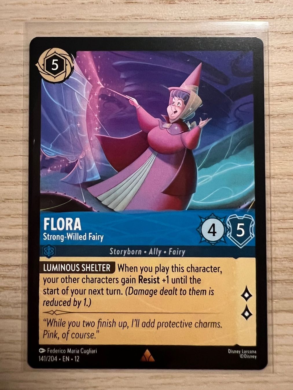 Disney Carte collezionabili: Flora 141 EN Disney Lorcana Wilds Unknown 12 – Nuovo (secondo la descrizione) da Rafz venduto da SaintCruz