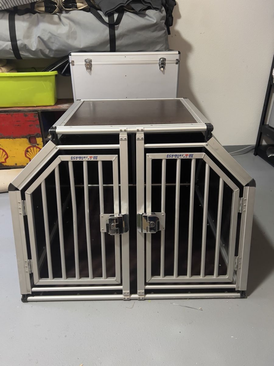 Gabbie, trasporto & Sicurezza: Hundetransportbox Schmidt – Usato da Basel venduto da Jeskoooo