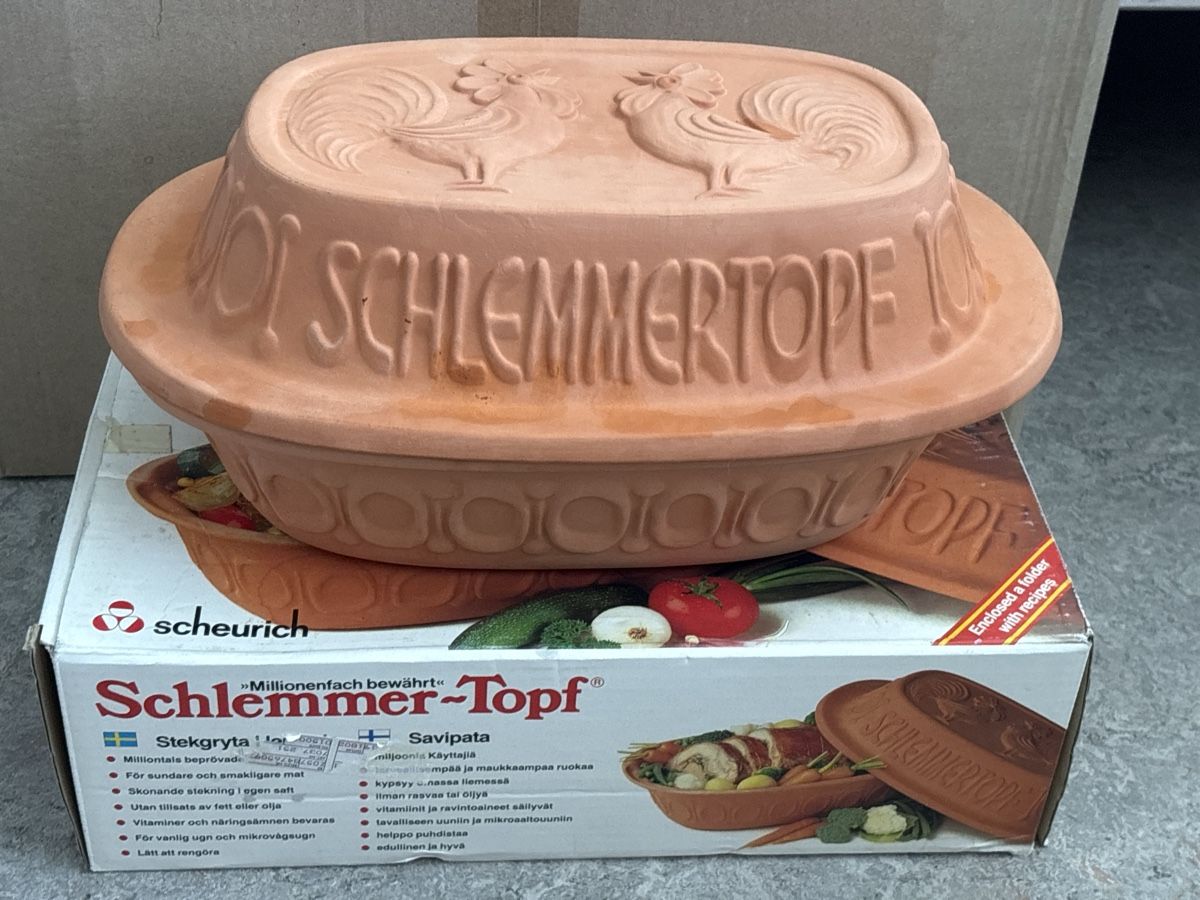 Elettrodomestici da cucina: Scheurich Schlemmer-Topf Terracotta Bräter Auflaufform mit D – Usato da Küsnacht ZH venduto da rus_g7dw