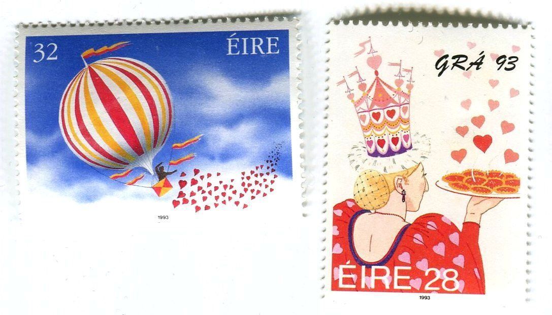 Alle Briefmarken: Briefmarken "Valentinstag". Irland. – Neu und originalverpackt aus Basel von Butsch5