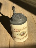 Münchener Bürgerbräu Krug Humpen Wehrmacht 2.WK