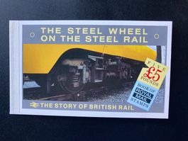 Markenheftchen Grossbritannien 1986 £5 Britisch Rail **