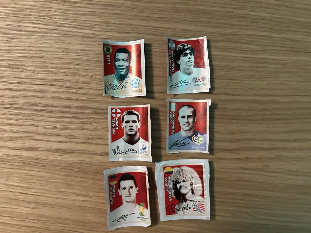 Panini Cartes à collectionner: 6 Cola Sticker der Wm 2018 – D'occasion à Ennetbaden par pau_h6gg