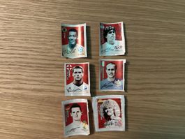 6 Cola Sticker der Wm 2018